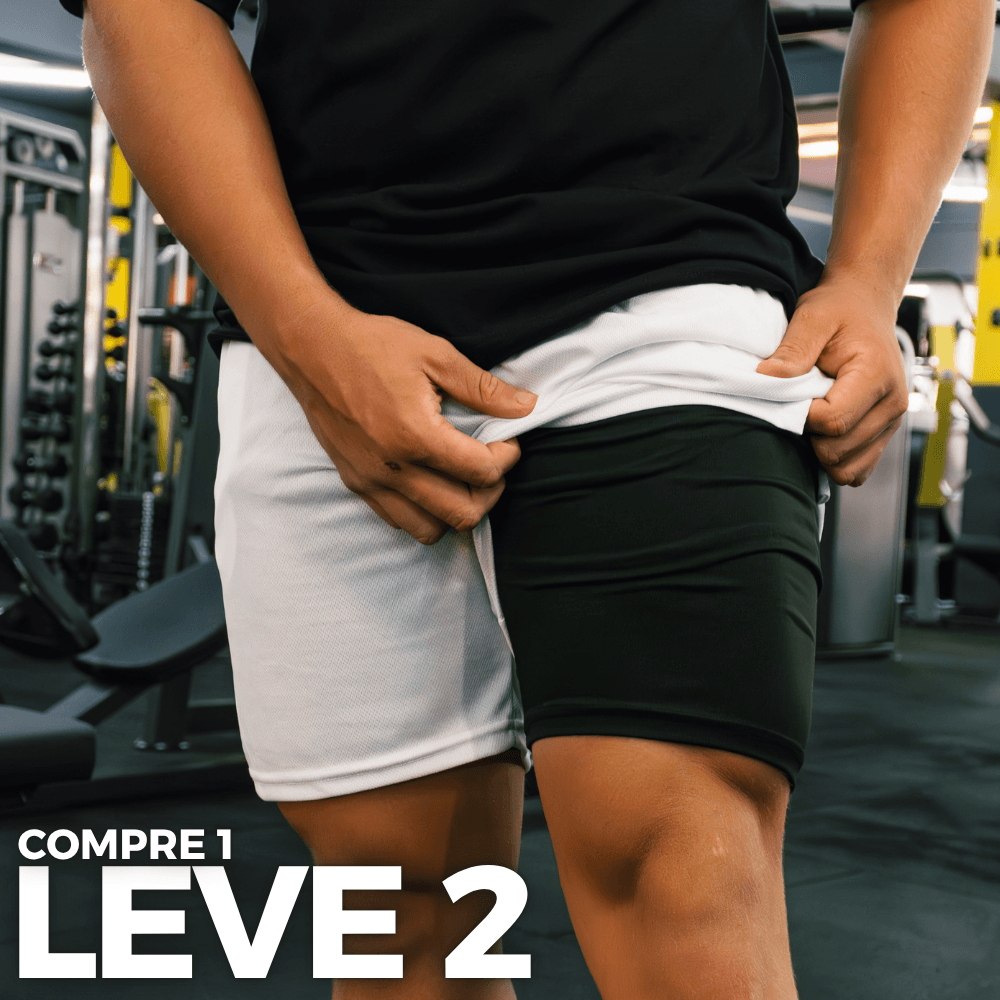 Kit Shorts de Compressão Masculino MENDZ - COMPRE 1 LEVE 2